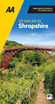 Book cover of: AA 50 Walks in Shropshire