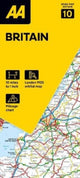 Book cover of: AA Road Map Britain
