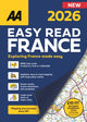 Book cover of: AA Easy Read Atlas France 2026. By: AA PUBLISHING