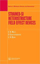 Book cover of: Strained-Si Heterostructure Field Effect Devices. By: C.K Maiti, C. K Maiti