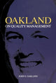 Book cover of: Oakland on Quality Management