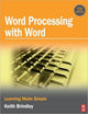 Book cover of: Word Processing with Word. By: Keith Brindley