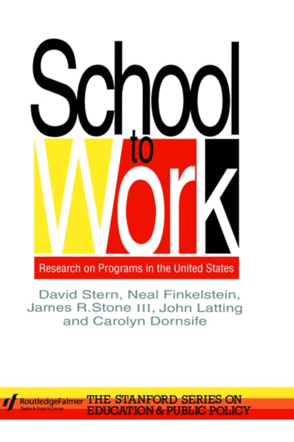 Book cover of: School To Work