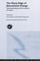 Book cover of: Sharp Edge of Educational Change