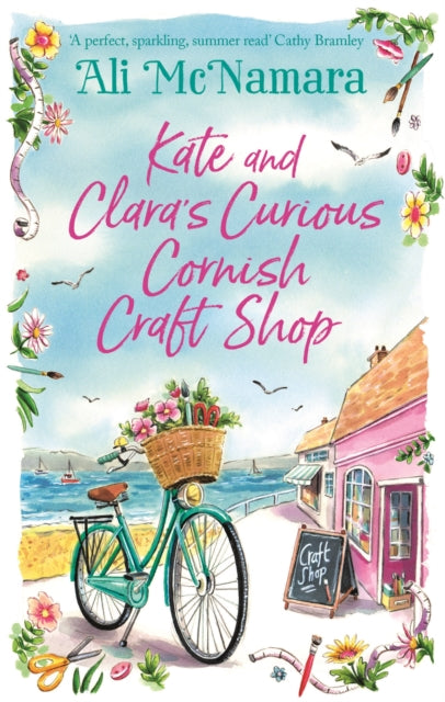 Book cover of: Kate and Clara's Curious Cornish Craft Shop. By: Ali McNamara