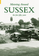 Book cover of: Motoring Around Sussex. By: Tim Harding