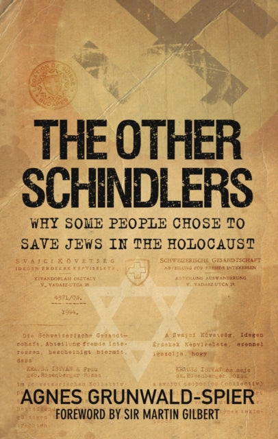 Book cover of: Other Schindlers. By: Agnes Grunwald-Spier
