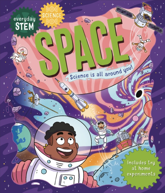 Book cover of: Everyday STEM Science-Space. By: Kingfisher