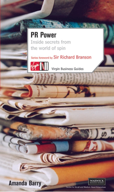 Book cover of: PR Power: Inside Secrets From the World of Spin. By: Amanda Barry