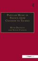Book cover of: Popular Music in France from Chanson to Techno