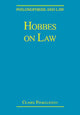 Book cover of: Hobbes on Law. By: Claire Finkelstein