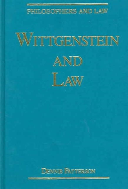 Book cover of: Wittgenstein and Law