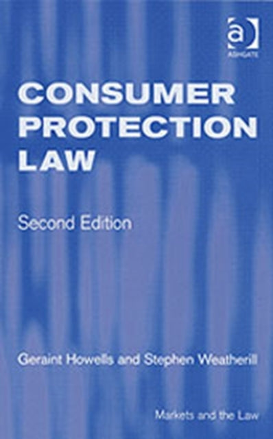 Book cover of: Consumer Protection Law. By: Geraint G. Howells