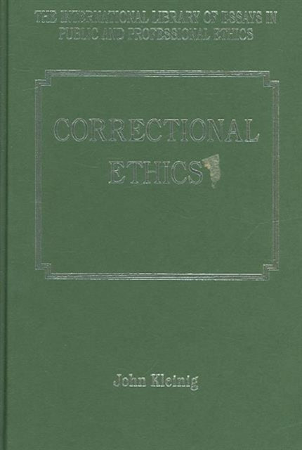 Book cover of: Correctional Ethics