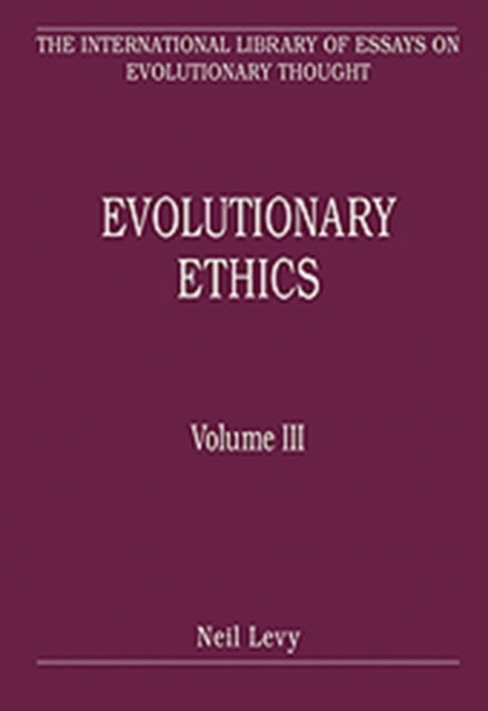 Book cover of: Evolutionary Ethics. By: Neil Levy