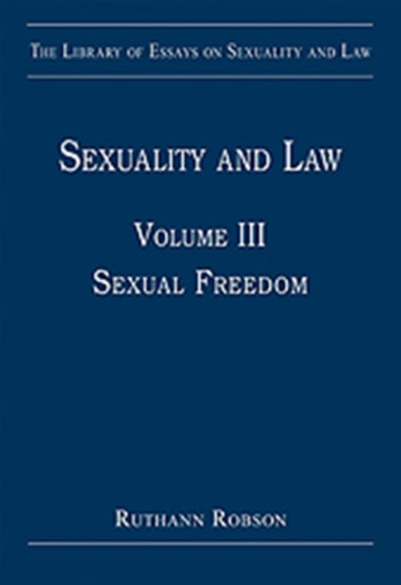 Book cover of: Sexuality and Law. By: Ruthann Robson
