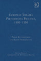 Book cover of: European Theatre Performance Practice, 1400-1580. By: Philip Butterworth