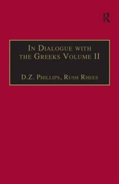 Book cover of: In Dialogue with the Greeks. By: Rush Rhees