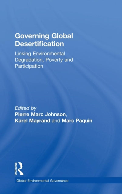 Book cover of: Governing Global Desertification