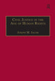 Book cover of: Civil Justice in the Age of Human Rights. By: Joseph M. Jacob