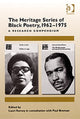 Book cover of: Heritage Series of Black Poetry, 1962–1975. By: Lauri Ramey