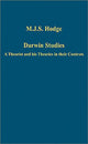 Book cover of: Darwin Studies. By: M. J. S. Hodge