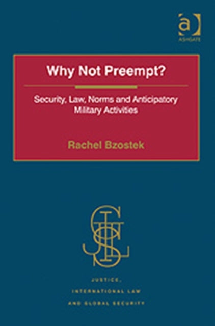Book cover of: Why Not Preempt?. By: Rachel Bzostek