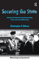 Book cover of: Securing the State. By: Christopher P. Gibson