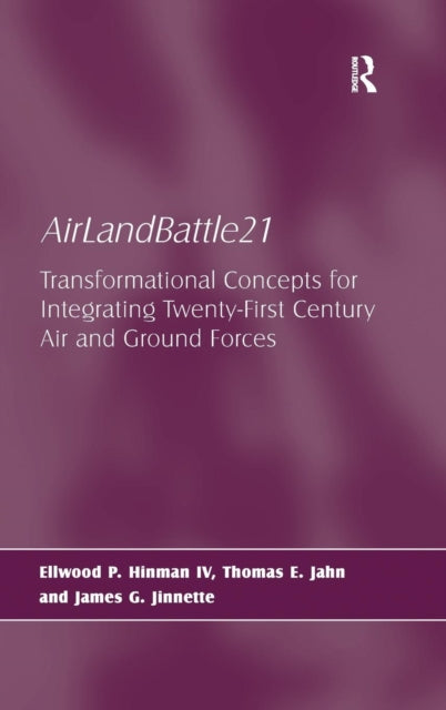Book cover of: AirLandBattle21. By: Ellwood P. Hinman