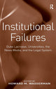 Book cover of: Institutional Failures. By: Howard M. Wasserman