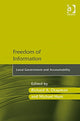 Book cover of: Freedom of Information. By: Chapman, Richard A.