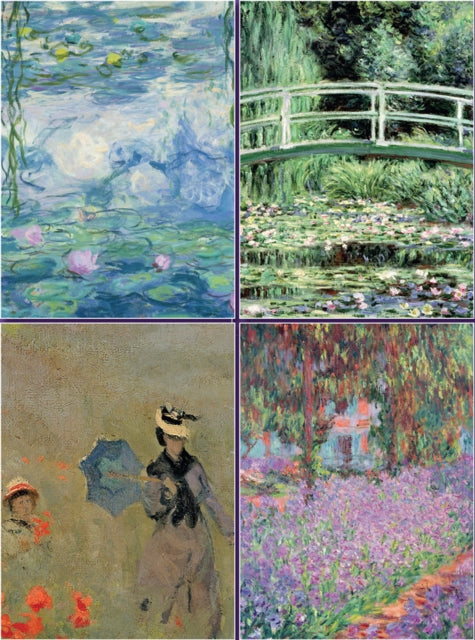 Book cover of: Set of Four Magnetic Notepads: Monet