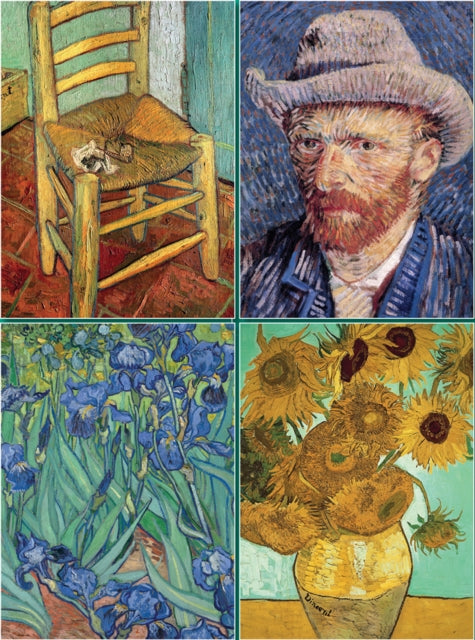 Book cover of: Set of Four Magnetic Notepads: Van Gogh