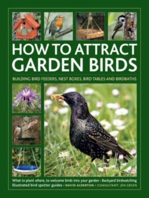 Book cover of: How to Attract Garden Birds. By: Jen Green