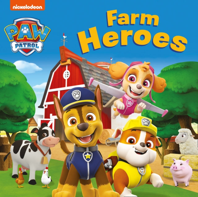 Book cover of: PAW Patrol Board book – Farm Heroes. By: Paw Paw Patrol