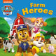 Book cover of: PAW Patrol Board book – Farm Heroes. By: Paw Paw Patrol