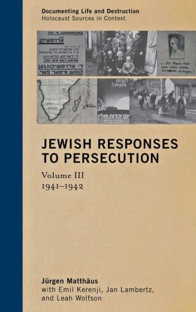 Book cover of: Jewish Responses to Persecution