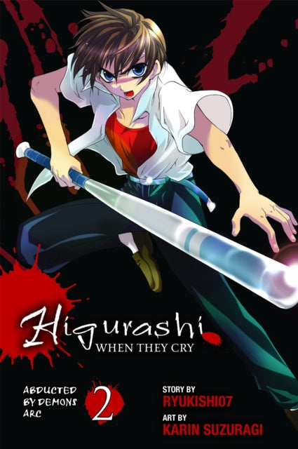 Book cover of: Higurashi When They Cry: Abducted by Demons Arc Vol 2. By: Karin (CON)/ Ryukishi07 Suzuragi, Ryukishi07