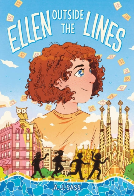 Book cover of: Ellen Outside the Lines. By: A. J. Sass