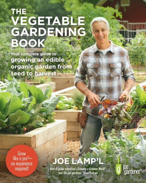 Book cover of: Vegetable Gardening Book. By: Joe Lamp'l