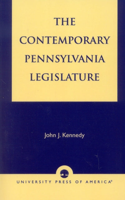 Book cover of: Contemporary Pennsylvania Legislature
