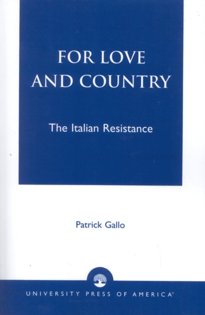 Book cover of: For Love and Country