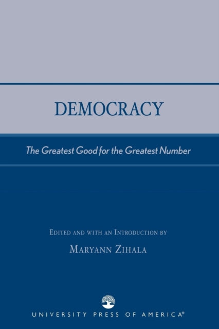 Book cover of: Democracy. By: Maryann Zihala