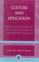 Book cover of: Culture and Education. By: Margaret Zoller Booth