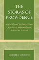 Book cover of: Storms of Providence. By: Michael D. Robinson