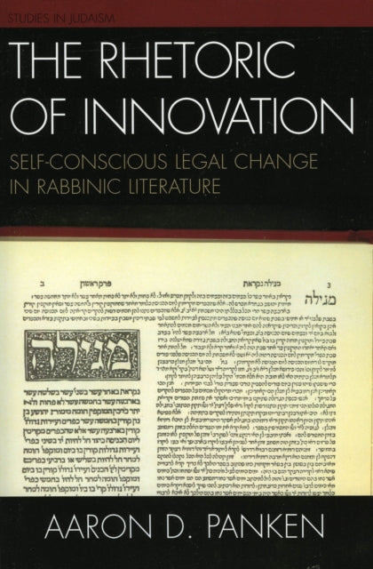 Book cover of: Rhetoric of Innovation. By: Aaron D. Panken