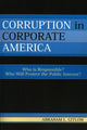 Book cover of: Corruption in Corporate America. By: Abraham L. Gitlow