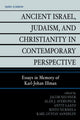 Book cover of: Ancient Israel, Judaism, and Christianity in Contemporary Perspective. By: Alan J. Avery-Peck
