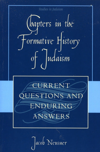 Book cover of: Chapters in the Formative History of Judaism. By: Jacob Neusner