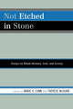 Book cover of: Not Etched in Stone. By: Conn Marie A.